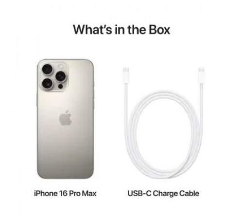 მობილური ტელეფონი APPLE iPhone 16 Pro Max 256GB Natural Titanium მობილური ტელეფონი APPLE iPhone 16 Pro Max 256GB Natural Titanium