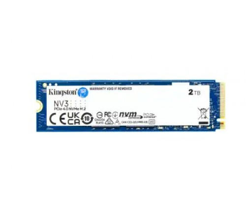 მყარი დისკი KINGSTON SNV3S/2000G 2 TB M.2 2280 Internal PCI Express NVMe