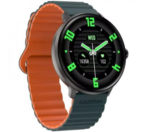 სმარტ საათი CANYON Jacky SW-69 Green Orange (CNS-SW69BG) სმარტ საათი CANYON Jacky SW-69 Green Orange (CNS-SW69BG)