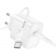 მობილურის დამტენი HOCO DC71 PD25W Charger Type-C White