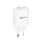 მობილურის დამტენი HOCO DC107 A White