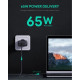 მობილურის დამტენი AUKEY PA-B4T 45W 2-Port PD Black