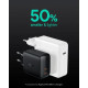 მობილურის დამტენი AUKEY PA-B4T 45W 2-Port PD Black