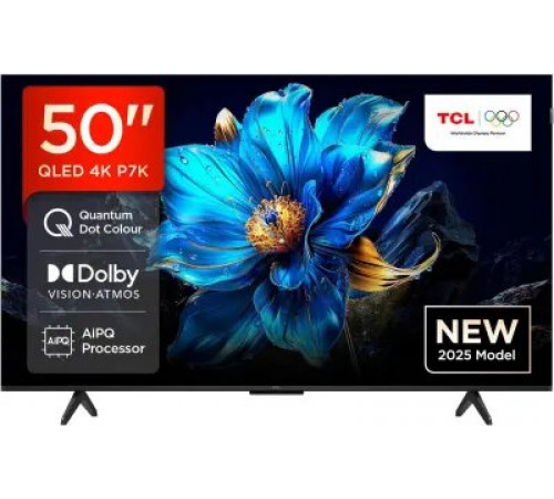 ტელევიზორი TCL QLED TV 50''(127cm) 50P7K 4K ტელევიზორი TCL QLED TV 50''(127cm) 50P7K 4K