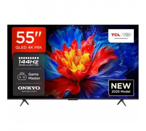 ტელევიზორი TCL QLED TV 55''(140cm) 55P8K 4K ტელევიზორი TCL QLED TV 55''(140cm) 55P8K 4K