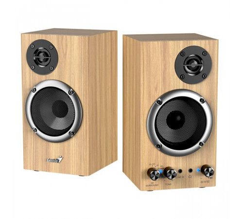 დინამიკები GENIUSTwo-way Speaker | 3D Surround | Bass + SP-HF520BT Wood დინამიკები GENIUSTwo-way Speaker | 3D Surround | Bass + SP-HF520BT Wood