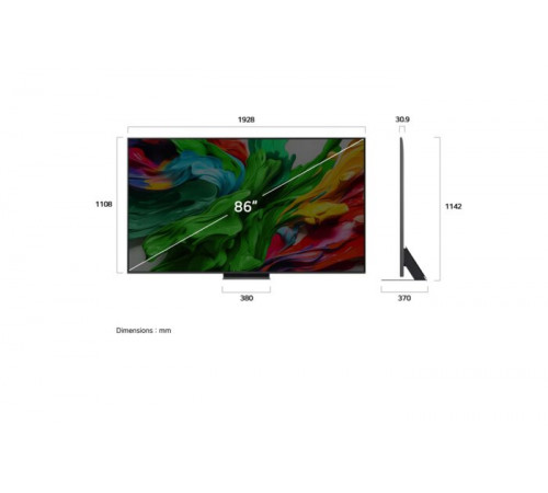 ტელევიზორი LG 86''(218cm) 86QNED86A6A.AMCN ტელევიზორი LG 86''(218cm) 86QNED86A6A.AMCN