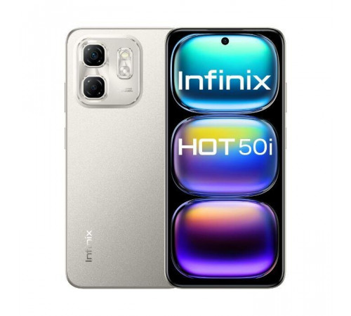 მობილური ტელეფონი INFINIX Hot 50i 8GB/256GB Titanium Grey მობილური ტელეფონი INFINIX Hot 50i 8GB/256GB Titanium Grey