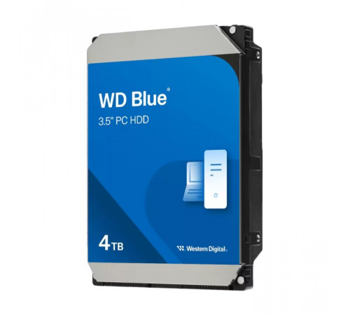 გარე მყარი დისკი Western Digital HDD SATA 4TB 6GB/S 256MB BLUE WD40EZAX WD