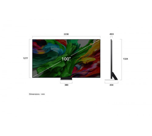 ტელევიზორი LG 100''(254cm) 100QNED86A6.AMCN ტელევიზორი LG 100''(254cm) 100QNED86A6.AMCN