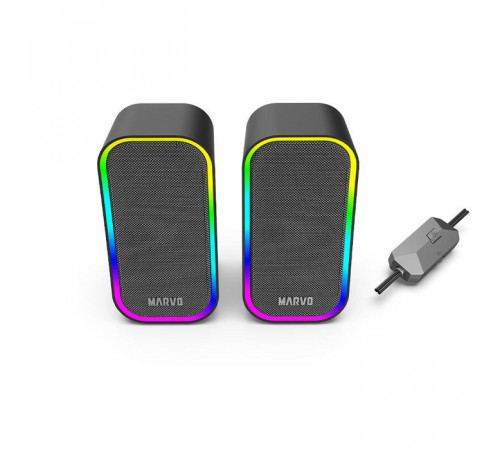 დინამიკები MARVO Havoc20 Wired Gaming speaker დინამიკები MARVO Havoc20 Wired Gaming speaker