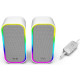 დინამიკები MARVO Havoc20 Wired Gaming speaker Gray