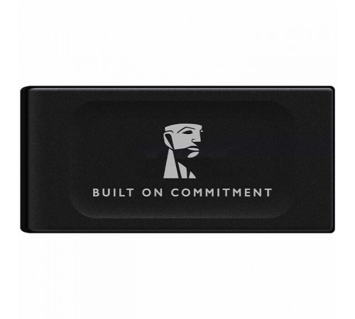 გარე მყარი დისკი KINGSTON SXS1000 2TB USB-C Portable SSD - Up to 1050MB/s - Black