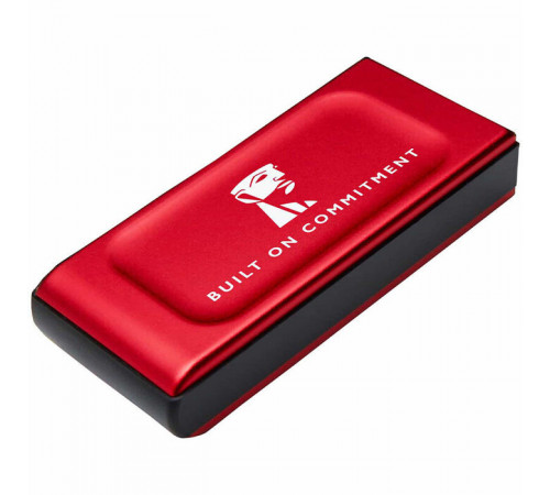 გარე მყარი დისკი KINGSTON SXS1000 2TB USB-C Portable SSD - Up to 1050MB/s - Red