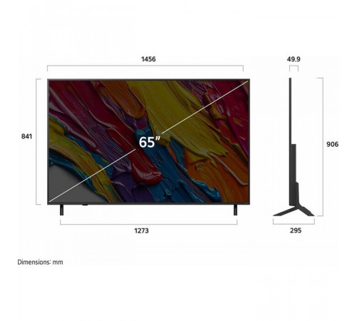 ტელევიზორი LG 65''(140cm) 65QNED82A6B.AMCN ტელევიზორი LG 65''(140cm) 65QNED82A6B.AMCN
