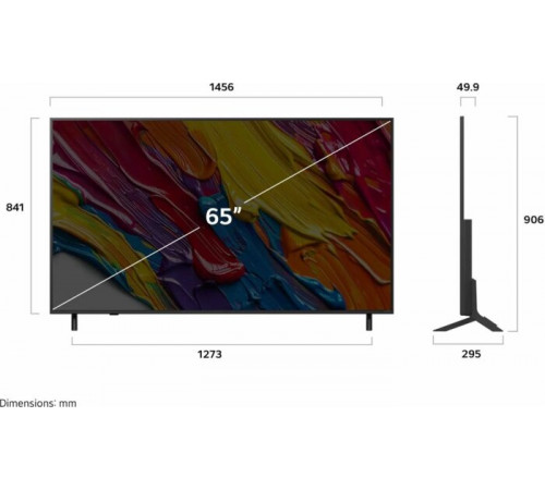 ტელევიზორი LG 65''(140cm) 65QNED82A6B.AMCN ტელევიზორი LG 65''(140cm) 65QNED82A6B.AMCN