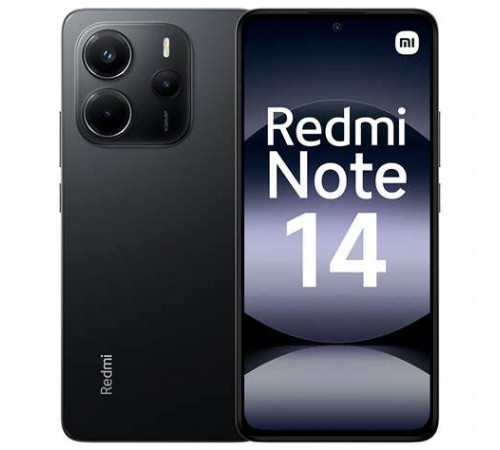 მობილური ტელეფონი XIAOMI Redmi Note 14 (Global version) 8GB/256GB Midnight Black NFC მობილური ტელეფონი XIAOMI Redmi Note 14 (Global version) 8GB/256GB Midnight Black NFC