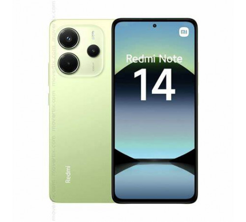 მობილური ტელეფონი XIAOMI Redmi Note 14 (Global version) 6GB/128GB Lime Green NFC მობილური ტელეფონი XIAOMI Redmi Note 14 (Global version) 6GB/128GB Lime Green NFC