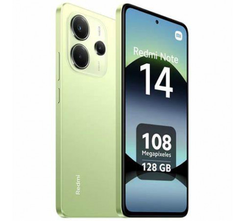 მობილური ტელეფონი XIAOMI Redmi Note 14 (Global version) 6GB/128GB Lime Green NFC მობილური ტელეფონი XIAOMI Redmi Note 14 (Global version) 6GB/128GB Lime Green NFC