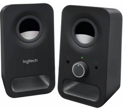 დინამიკები LOGITECH Z150 Stereo Speakers - MIDNIGHT BLACK - 3.5 MM დინამიკები LOGITECH Z150 Stereo Speakers - MIDNIGHT BLACK - 3.5 MM