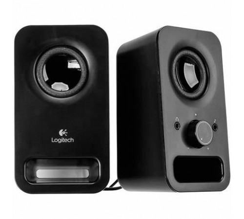 დინამიკები LOGITECH Z150 Stereo Speakers - MIDNIGHT BLACK - 3.5 MM დინამიკები LOGITECH Z150 Stereo Speakers - MIDNIGHT BLACK - 3.5 MM
