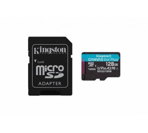 ფლეშ მეხსიერება Kingston Canvas Go Plus 128GB ფლეშ მეხსიერება Kingston Canvas Go Plus 128GB