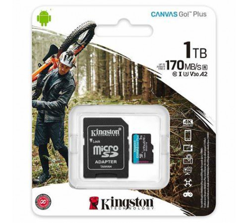 ფლეშ მეხსიერება Kingston Canvas Go Plus 1TB ფლეშ მეხსიერება Kingston Canvas Go Plus 1TB
