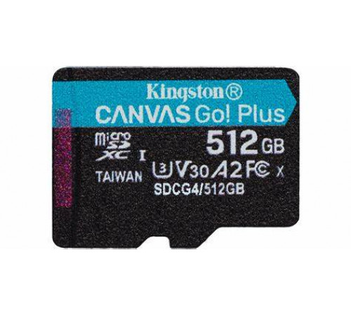 ფლეშ მეხსიერება Kingston Canvas Go Plus 512GB ფლეშ მეხსიერება Kingston Canvas Go Plus 512GB