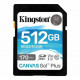 ფლეშ მეხსიერება Kingston Canvas Go Plus 512GB SD Card