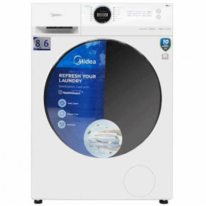 სარეცხი მანქანა MIDEA MF100D80B/W