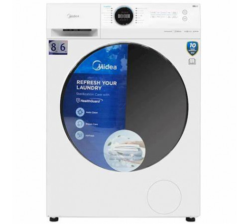 სარეცხი მანქანა MIDEA MF100D80B/W სარეცხი მანქანა MIDEA MF100D80B/W