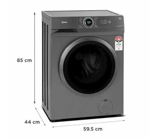 სარეცხი მანქანა MIDEA MF100W80B/T სარეცხი მანქანა MIDEA MF100W80B/T