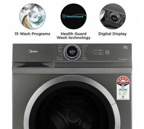 სარეცხი მანქანა MIDEA MF100W80B/T სარეცხი მანქანა MIDEA MF100W80B/T