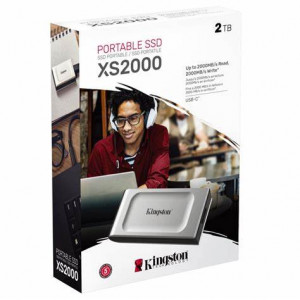 გარე მყარი დისკი KINGSTON XS2000 External Solid State Drive (SSD) 2TB