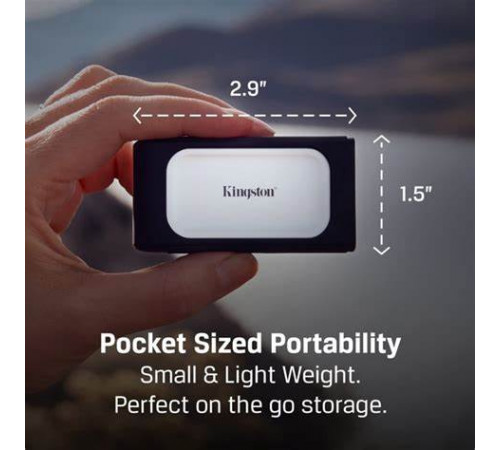 გარე მყარი დისკი KINGSTON XS2000 External Solid State Drive (SSD) 500GB